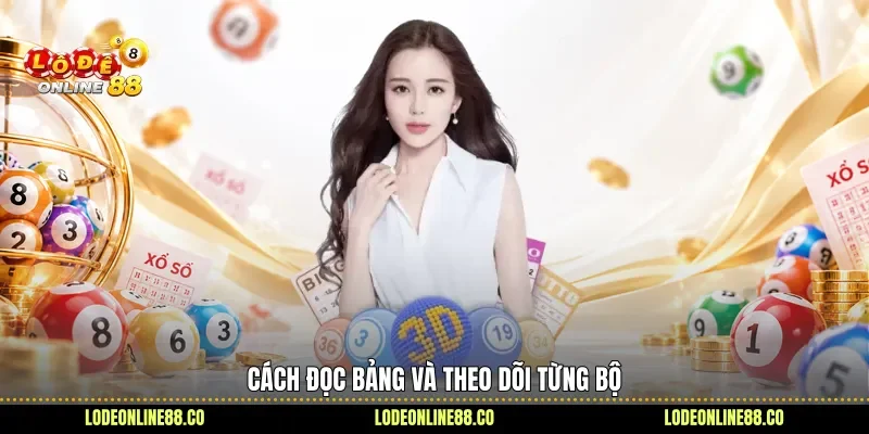 Lô Xiên 3 - Hiểu Đúng Cách Ghép, Tham Khảo Con Số 3 Cách đọc bảng và theo dõi từng bộ