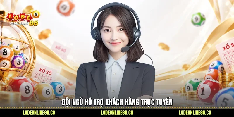 Đội ngũ hỗ trợ khách hàng trực tuyến 