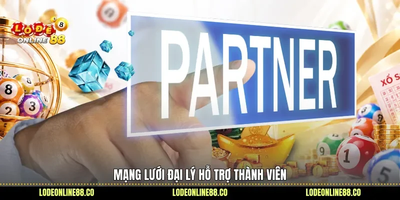 Mạng lưới đại lý hỗ trợ thành viên 