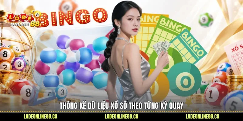 Thống kê dữ liệu xổ số theo từng kỳ quay 